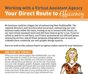 Working with a virtual assistant agency