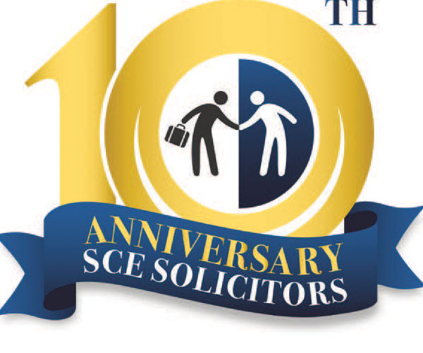 SCE Solicitors 10th Anniversary