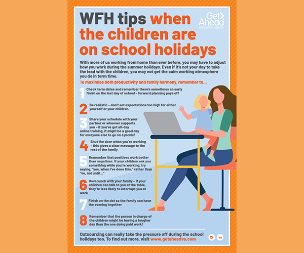 8 tips for working from home during the school summer holidays - Get ...