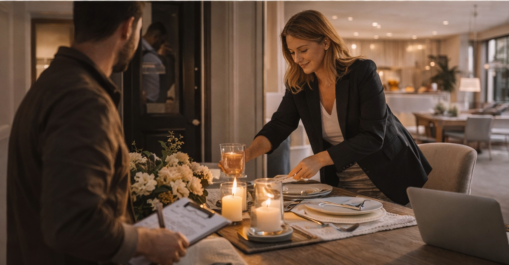 Lifestyle Manager coordinating trades at Surrey home