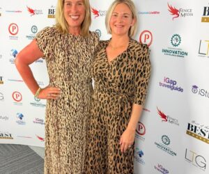Rebecca Newenham and Natasha Doran at the Prestige Awards